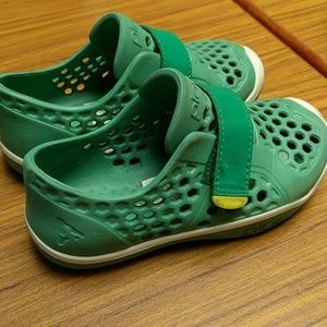 Plae green MIMO toddler shoes